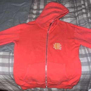 Eric Emanuel EE Pink Full Zip Hoodie